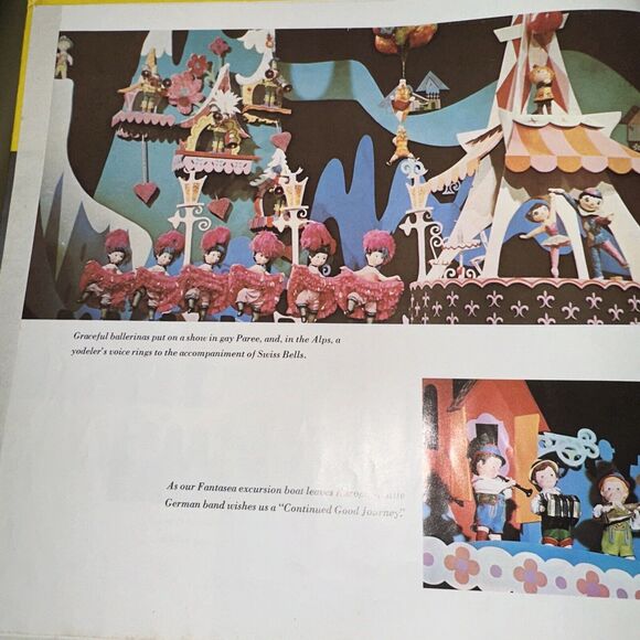 Walt Disney It's A Small World Book & LP Record Disneyland 3925 - Picture 12 of 16